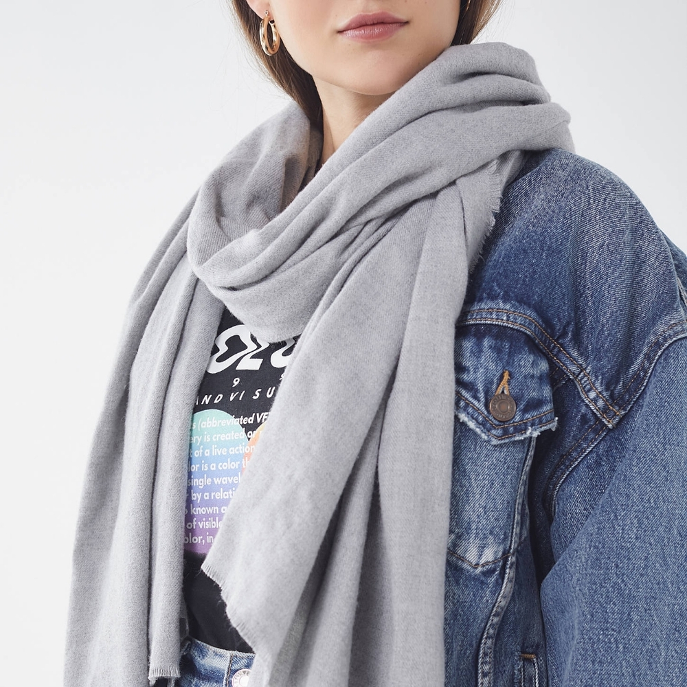 Urban Outfitters Brushed Woven Blanket Scarf